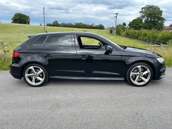 2017 AUDI S3 2.0 TFSI Black Edition Sportback 5dr Petrol S Tronic quattro Euro 6 (s/s) (310 ps) £20950.00