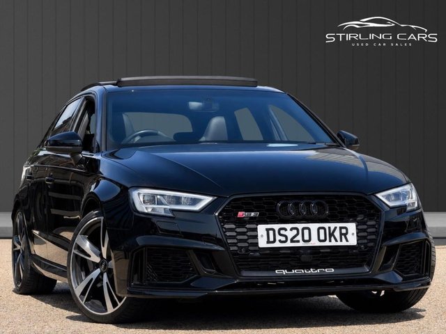 View our Audi Rs3 2.5 TFSI GPF Audi Sport Edition Sportback 5dr Petrol S Tronic quattro Euro 6 (s/s) (400 ps)