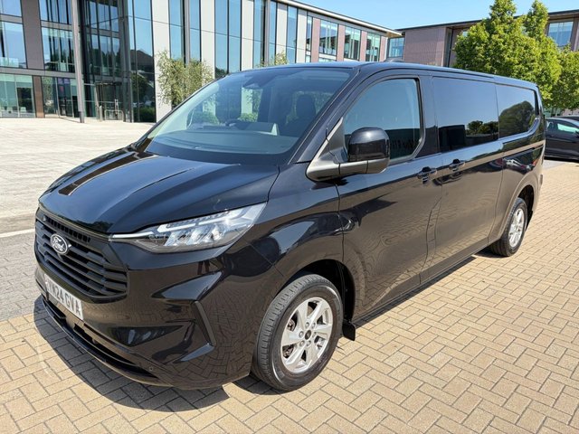 View our Ford Transit Custom 320 LIMITED 6SEATS CREW VAN 2.0EcoBlue EU6 S/S L2 H1 136ps *NEW SHAPE*A/C*CAMERA*SENSORS*ALLOYS*HEAT PACK*