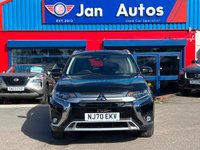 USED 2020 70 MITSUBISHI OUTLANDER 2.0 MIVEC Exceed CVT 4WD Euro 6 (s/s) 5dr Nav+Leather+360Cam+Auto+7seats