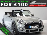 USED 2019 19 MINI CONVERTIBLE 1.5 Cooper Sport Convertible 2dr Petrol Steptronic Euro 6 (s/s) (136 ps) NAV-HTD SEATS-CAMERA-CARPLAY