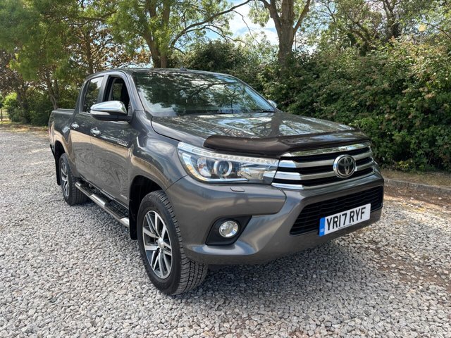 View our Toyota Hilux 2.4 D-4D Invincible Pickup Double Cab 4dr Diesel Manual 4WD Euro 6 (TSS, 3.5t) (150 ps)