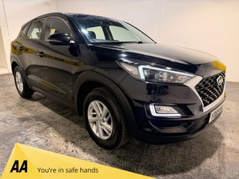 2019 HYUNDAI TUCSON 1.6 GDi S Connect SUV 5dr Petrol Manual Euro 6 (s/s) (132 ps) Climate control-AppleCar Play/Android Auto-Rear camera-Privacy- Power fold mirrors-16" Alloys-10 x Services &pound;8500.00