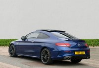 USED 2019 MERCEDES-BENZ C CLASS 3.0 C43 V6 AMG (Premium Plus) Coupe 2dr Petrol G-Tronic+ 4MATIC Euro 6 (s/s) (390 ps) PREMIUM PLUS / FULL MERCEDES SH