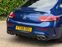 USED 2019 MERCEDES-BENZ C CLASS 3.0 C43 V6 AMG (Premium Plus) Coupe 2dr Petrol G-Tronic+ 4MATIC Euro 6 (s/s) (390 ps) PREMIUM PLUS / FULL MERCEDES SH