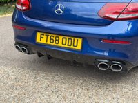 USED 2019 MERCEDES-BENZ C CLASS 3.0 C43 V6 AMG (Premium Plus) Coupe 2dr Petrol G-Tronic+ 4MATIC Euro 6 (s/s) (390 ps) PREMIUM PLUS / FULL MERCEDES SH