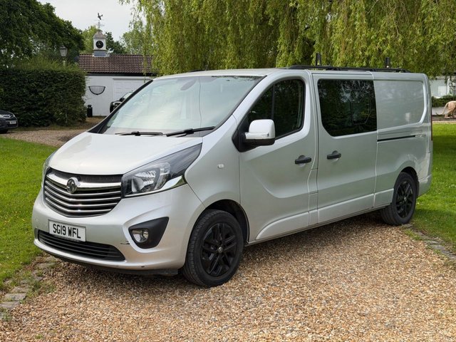 2019 19 Vauxhall Vivaro 1.6 CDTi 2900 BiTurbo ecoTEC Limited Edition Nav Crew Van Double Cab 5dr Diesel Manual L2 H1 Euro 6 (s/s) (6 Seat) (125 ps)
