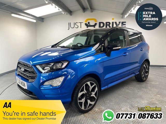 View our Ford Ecosport 1.0T EcoBoost GPF ST-Line SUV 5dr Petrol Manual Euro 6 (s/s) (140 ps)
