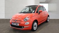 USED 2017 17 FIAT 500C 1.2 ECO Lounge Convertible 2dr Petrol Manual Euro 6 (s/s) (69 bhp) 