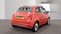 USED 2017 17 FIAT 500C 1.2 ECO Lounge Convertible 2dr Petrol Manual Euro 6 (s/s) (69 bhp) 