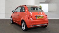 USED 2017 17 FIAT 500C 1.2 ECO Lounge Convertible 2dr Petrol Manual Euro 6 (s/s) (69 bhp) 