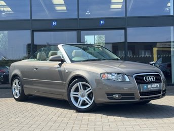 2007 AUDI A4 CABRIOLET 1.8T Sport Convertible 2dr Petrol Manual (199 g/km, 161 bhp) &pound;3950.00