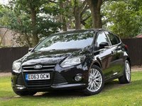 USED 2013 63 FORD FOCUS 1.0T EcoBoost Zetec Hatchback 5dr Petrol Manual Euro 5 (s/s) (125 ps) **Mega History, May MOT**