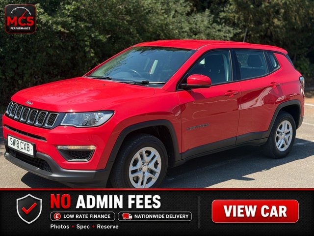 2018 18 JEEP COMPASS 1.6 MultiJetII Sport SUV 5dr Diesel Manual Euro 6 (s/s) (120 ps) DONT MISS OUT - ENQUIRE TODAY!