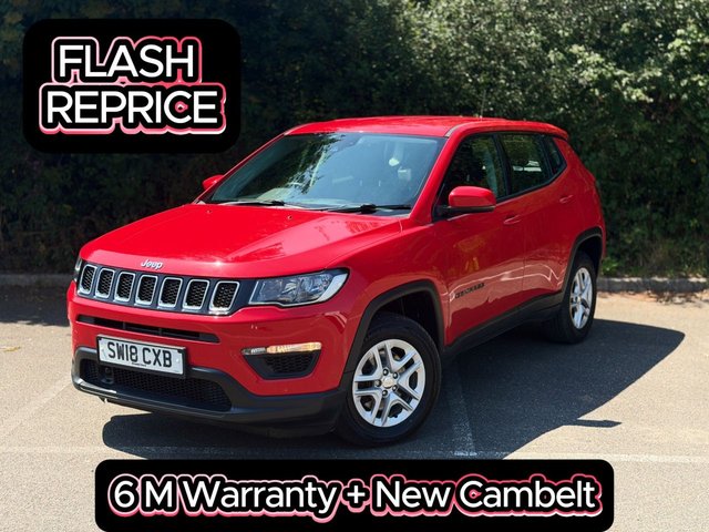 View our Jeep Compass 1.6 MultiJetII Sport SUV 5dr Diesel Manual Euro 6 (s/s) (120 ps)