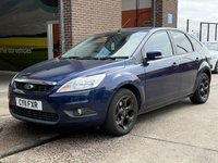 USED 2011 11 FORD FOCUS 1.6 Sport Hatchback 5 Door Petrol Automatic Blue  +REAR PARKING SENSORS+ALLOY WHEELS