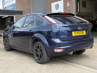 USED 2011 11 FORD FOCUS 1.6 Sport Hatchback 5 Door Petrol Automatic Blue  +REAR PARKING SENSORS+ALLOY WHEELS