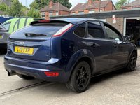 USED 2011 11 FORD FOCUS 1.6 Sport Hatchback 5 Door Petrol Automatic Blue  +REAR PARKING SENSORS+ALLOY WHEELS