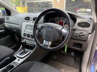 USED 2011 11 FORD FOCUS 1.6 Sport Hatchback 5 Door Petrol Automatic Blue  +REAR PARKING SENSORS+ALLOY WHEELS