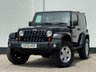 USED 2012 12 JEEP WRANGLER 2.8 CRD Overland SUV 2dr Diesel Auto 4WD Euro 5 (197 bhp) 