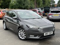 USED 2017 17 FORD FOCUS 1.0T EcoBoost Titanium Hatchback 5dr Petrol Auto Euro 6 (s/s) (125 ps) FULL SERVICE HISTORY + 12 MOT