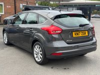 USED 2017 17 FORD FOCUS 1.0T EcoBoost Titanium Hatchback 5dr Petrol Auto Euro 6 (s/s) (125 ps) FULL SERVICE HISTORY + 12 MOT