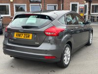 USED 2017 17 FORD FOCUS 1.0T EcoBoost Titanium Hatchback 5dr Petrol Auto Euro 6 (s/s) (125 ps) FULL SERVICE HISTORY + 12 MOT