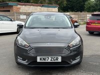 USED 2017 17 FORD FOCUS 1.0T EcoBoost Titanium Hatchback 5dr Petrol Auto Euro 6 (s/s) (125 ps) FULL SERVICE HISTORY + 12 MOT