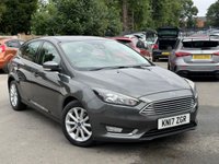 USED 2017 17 FORD FOCUS 1.0T EcoBoost Titanium Hatchback 5dr Petrol Auto Euro 6 (s/s) (125 ps) FULL SERVICE HISTORY + 12 MOT