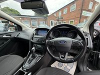 USED 2017 17 FORD FOCUS 1.0T EcoBoost Titanium Hatchback 5dr Petrol Auto Euro 6 (s/s) (125 ps) FULL SERVICE HISTORY + 12 MOT
