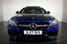 USED 2017 17 MERCEDES-BENZ C-CLASS 4.0 C63 V8 BiTurbo AMG S (Premium) Coupe 2dr Petrol SpdS MCT Euro 6 (s/s) (510 ps)-FANTASTIC EXAMPLE,SUPPLIED BY US IN DEC 2023-FINISHED IN BRILLIANT BLUE METALLIC WITH BLACK NAPPA LEATHER UPHOLSTERY-REVERSE CAMERA-ACTIVE PARK ASSIST-ELECTRIC MEMORY SEAT-AMG PERFORMANCE STEERING WHEEL-AMG PERFORMANCE SEAT-SLIDING PANORAMIC SUNROOF-BLUETOOTH-CRUISE CONTROL-SATNAV-ELECTRIC FOLDING MIRRORS-DAB RADIO-BURMESTER SOUND SYSTEM-AMBIENT LIGHTING-AUTOMATIC HIGH BEAM CONTROL PLUS-DYNAMIC LED HEADLIGHTS-HEATED SEATS & KEYLESS GO. 