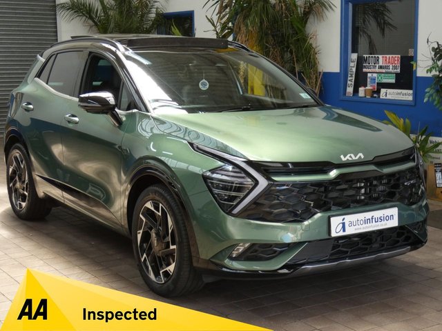 View our Kia Sportage 1.6 T-GDi 13.8kWh GT-Line S SUV 5dr Petrol Plug-in Hybrid Auto AWD Euro 6 (s/s) (241 bhp)
