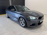 USED 2018 68 BMW 3 SERIES GRAN TURISMO 2.0 320d M Sport GT Auto Euro 6 (s/s) 5dr Black Leather - Sat Nav - Auto