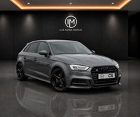 USED 2017 17 AUDI S3 2.0 TFSI Black Edition Sportback 5dr Petrol S Tronic quattro Euro 6 (s/s) (310 ps) 