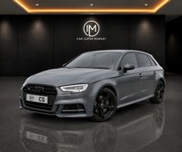 USED 2017 17 AUDI S3 2.0 TFSI Black Edition Sportback 5dr Petrol S Tronic quattro Euro 6 (s/s) (310 ps) 