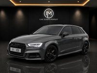 USED 2017 17 AUDI S3 2.0 TFSI Black Edition Sportback 5dr Petrol S Tronic quattro Euro 6 (s/s) (310 ps) 