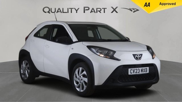 View our Toyota Aygo X range