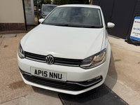 USED 2015 15 VOLKSWAGEN POLO 1.0 BlueMotion Tech SE Hatchback 5dr Petrol Manual Euro 6 (s/s) (60 ps) 