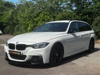 USED 2017 67 BMW 3 SERIES 2.0 320d M Sport Shadow Edition Touring 5dr Diesel Auto Euro 6 (s/s) (190 ps) HEATED SEATS-BLACK LEATHER-ELEC T/G