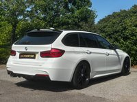 USED 2017 67 BMW 3 SERIES 2.0 320d M Sport Shadow Edition Touring 5dr Diesel Auto Euro 6 (s/s) (190 ps) HEATED SEATS-BLACK LEATHER-ELEC T/G