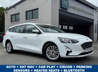 USED 2021 71 FORD FOCUS 2.0 EcoBlue Titanium Estate 5dr Diesel Auto Euro 6 (s/s) (150 ps) AUTO -- HEATED SEATS -- SAT NAV -- CAR PLAY -- SENSORS