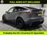 USED 2023 23 TESLA MODEL Y (Dual Motor) Long Range SUV 5dr Electric Auto 4WDE (384 bhp) 20s | Red Brakes | Aero Kit