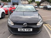 USED 2015 15 VOLKSWAGEN GOLF 1.6 TDI BlueMotion Tech Match Hatchback 5dr Diesel DSG Euro 5 (s/s) (105 ps) 