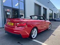 USED 2017 17 BMW 2 SERIES 2.0 220i M Sport Convertible 2dr Petrol Auto Euro 6 (s/s) (184 ps) ** MEGA SPEC CONVERTIBLE! **