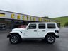 USED 2023 23 JEEP WRANGLER 2.0 GME Overland SUV 4dr Petrol Auto 4WD Euro 6 (s/s) (272 ps) Bright White with Black Leather, high Overland specification & only 13,750 miles