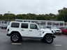 USED 2023 23 JEEP WRANGLER 2.0 GME Overland SUV 4dr Petrol Auto 4WD Euro 6 (s/s) (272 ps) Bright White with Black Leather, high Overland specification & only 13,750 miles