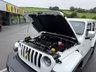 USED 2023 23 JEEP WRANGLER 2.0 GME Overland SUV 4dr Petrol Auto 4WD Euro 6 (s/s) (272 ps) Bright White with Black Leather, high Overland specification & only 13,750 miles