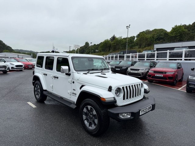 View our Jeep Wrangler 2.0 GME Overland SUV 4dr Petrol Auto 4WD Euro 6 (s/s) (272 ps)