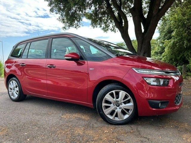 Red 2014 Citroen Grand C4 Picasso MPV Front-wheel drive Automatic