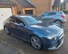 USED 2021 21 MERCEDES-BENZ A-CLASS 1.3 A250e 15.6kWh AMG Line (Executive) Saloon 4dr Petrol Plug-in Hybrid 8G-DCT Euro 6 (s/s) (218 ps) ** BLUE BEAUTY! **